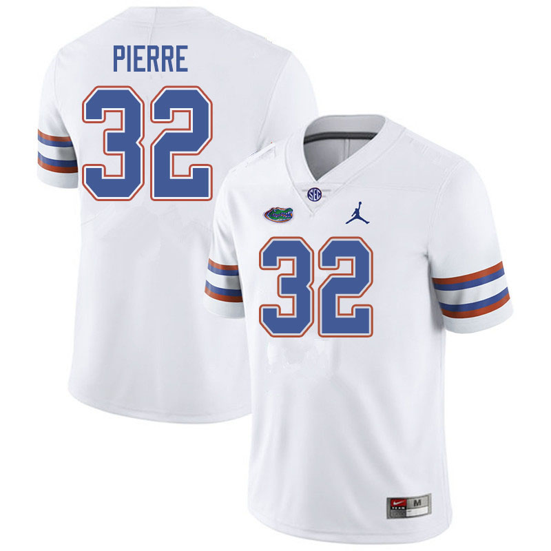 Jordan Brand Men #32 Jesiah Pierre Florida Gators College Football Jerseys Sale-White